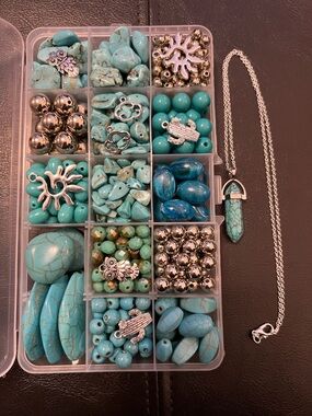 Craft Beads, WESTERN TURQUOISE - NEED COWBOYS, Jewelry Supplies, loose bulk